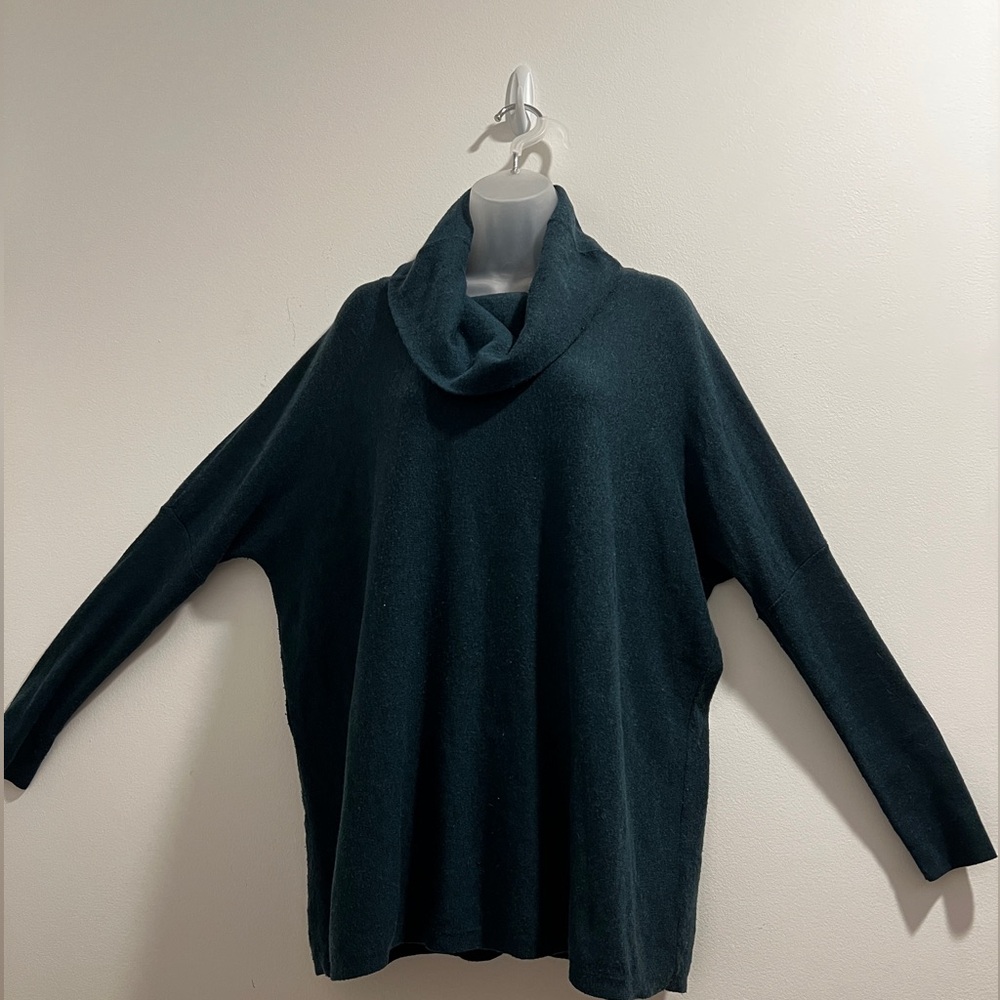 Smartwool Edgewood Poncho Sweater - L - Green